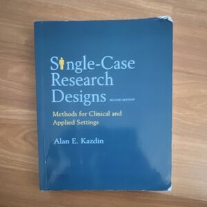 Oxford Single-Case Research Designs 2nd Ed Kazdin Trade Paperback